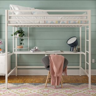 Queen size bunk hot sale beds with desk